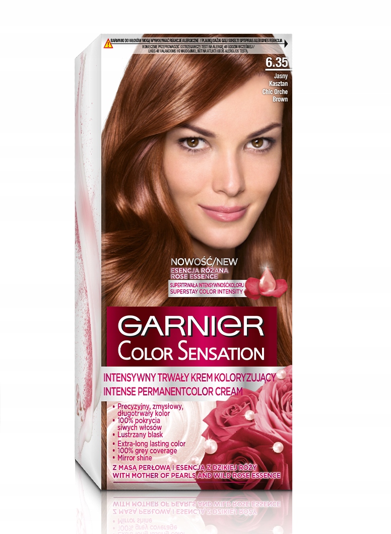 

Garnier ColorSensation 6.35 Szykowny JasnyKasztan