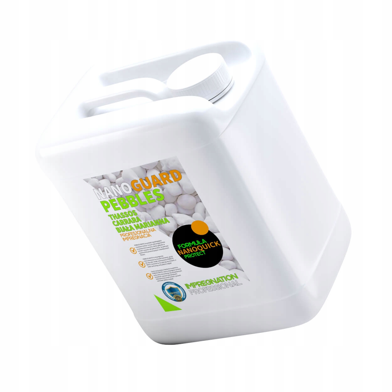 Impregnat do Kamieni Thassos Carrara Biała Marianna Białe Otoczaki Pebbles Rodzaj impregnat