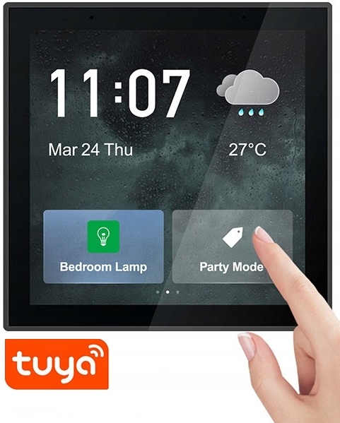 Inteligentný Nástenný Ovládací Panel Zigbee Wifi Tuya Alexa