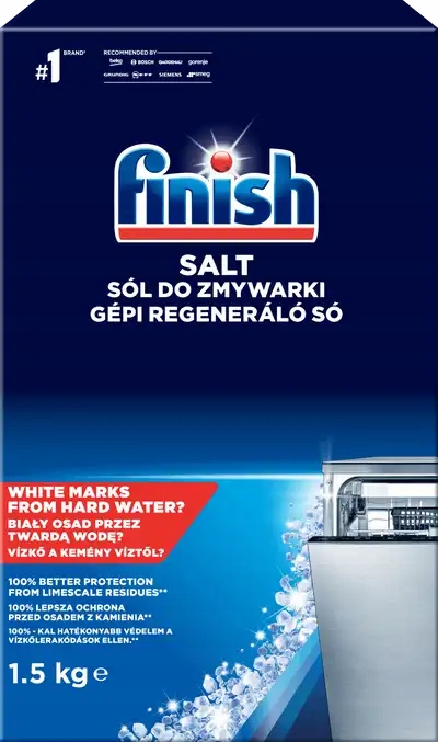

Finish Sól do zmywarki drobnoziarnista 1,5 kg