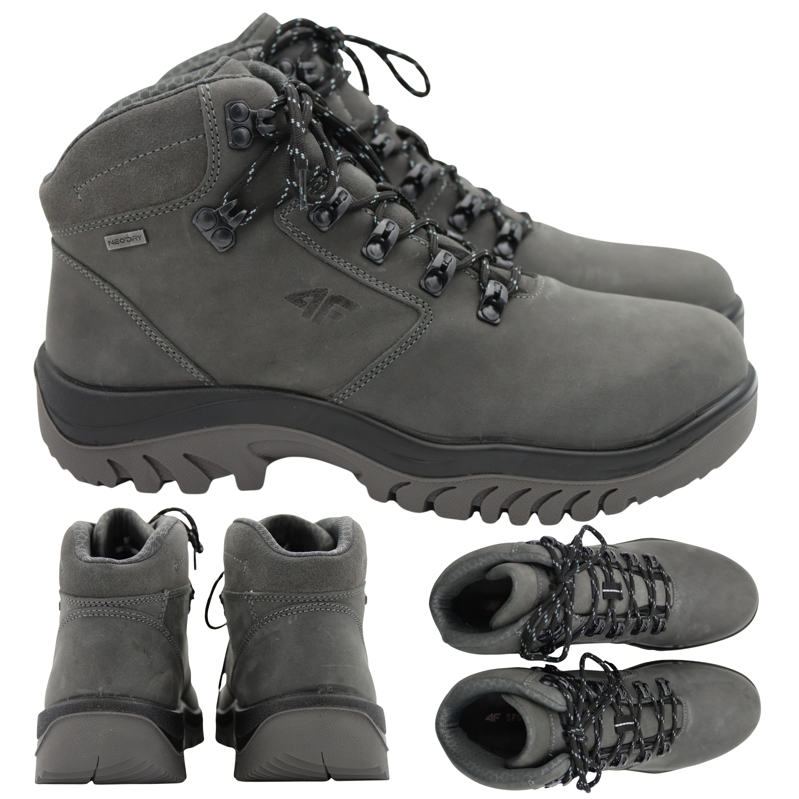 4f Pánské Trekingové Boty Na Podzim/ vel. OBMH258 25S vel. 43 Ponožky Bonus