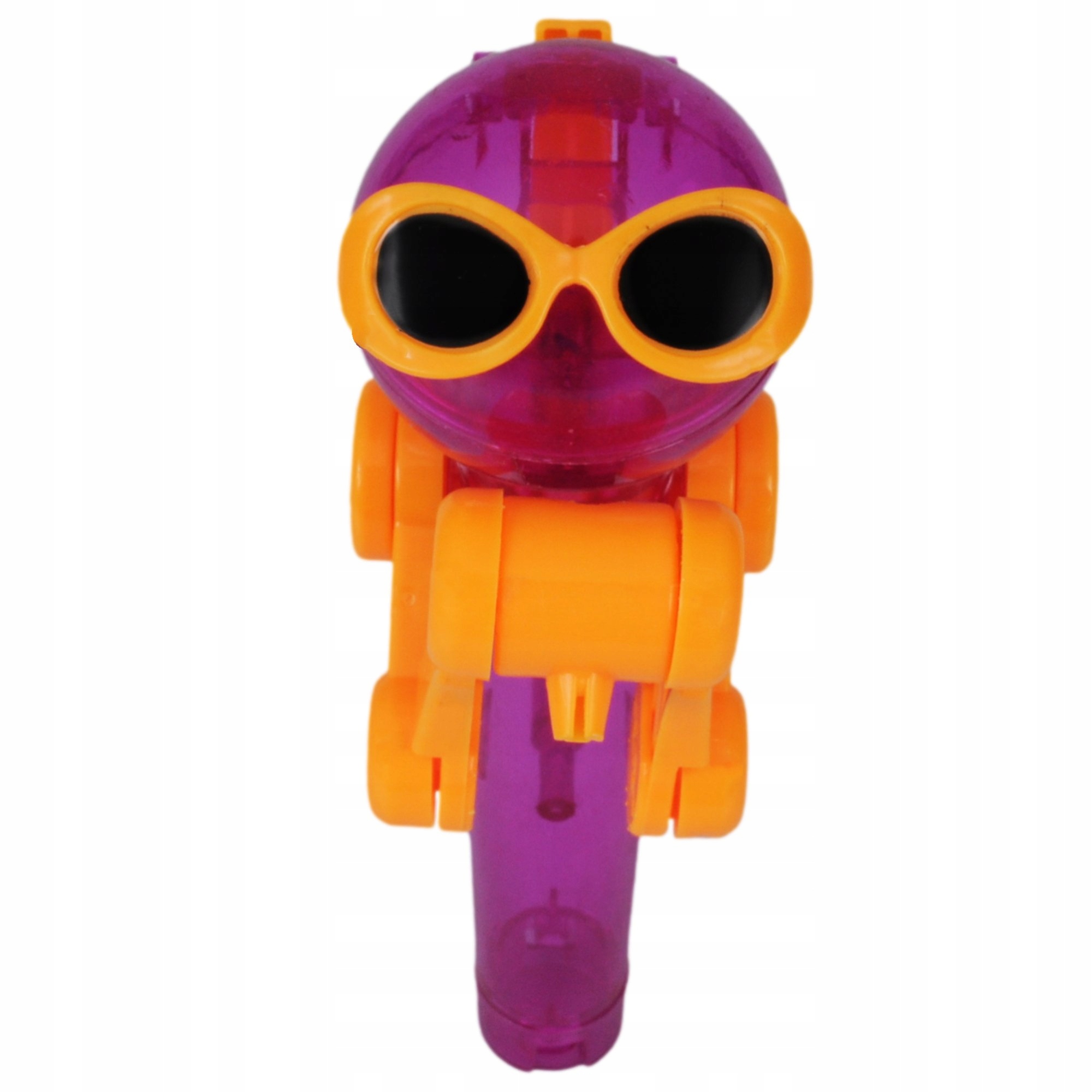 POJEMNIK PODAJNIK NA LIZAKA ROBOT GADŻET ŚMIESZNY Materiał plastik