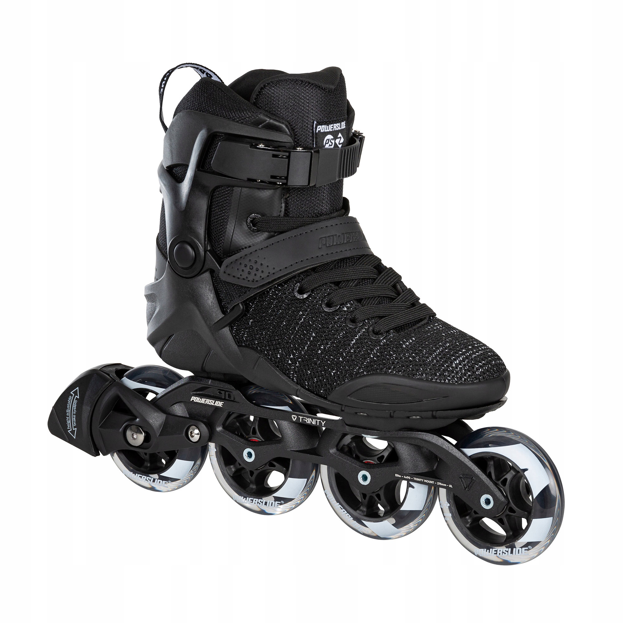 Rolki fitness POWERSLIDE XENON 90 Black