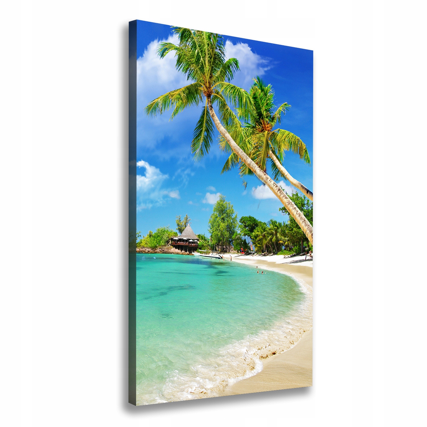 

Foto obraz na płótnie Tropikalna plaża 50x100 cm