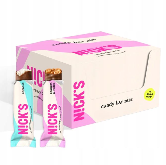 Tyčinky Mix Nicks Peanut n`Fudge a Tyčinky 15 ks 40g