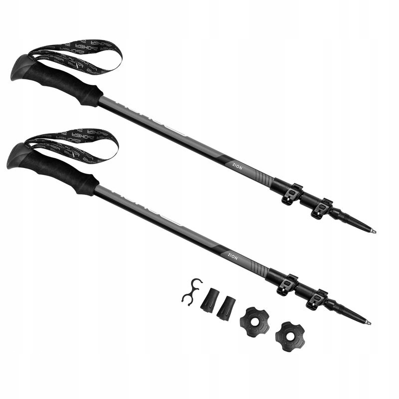 Kije Trekkingowe Spokey Zion Grey/black