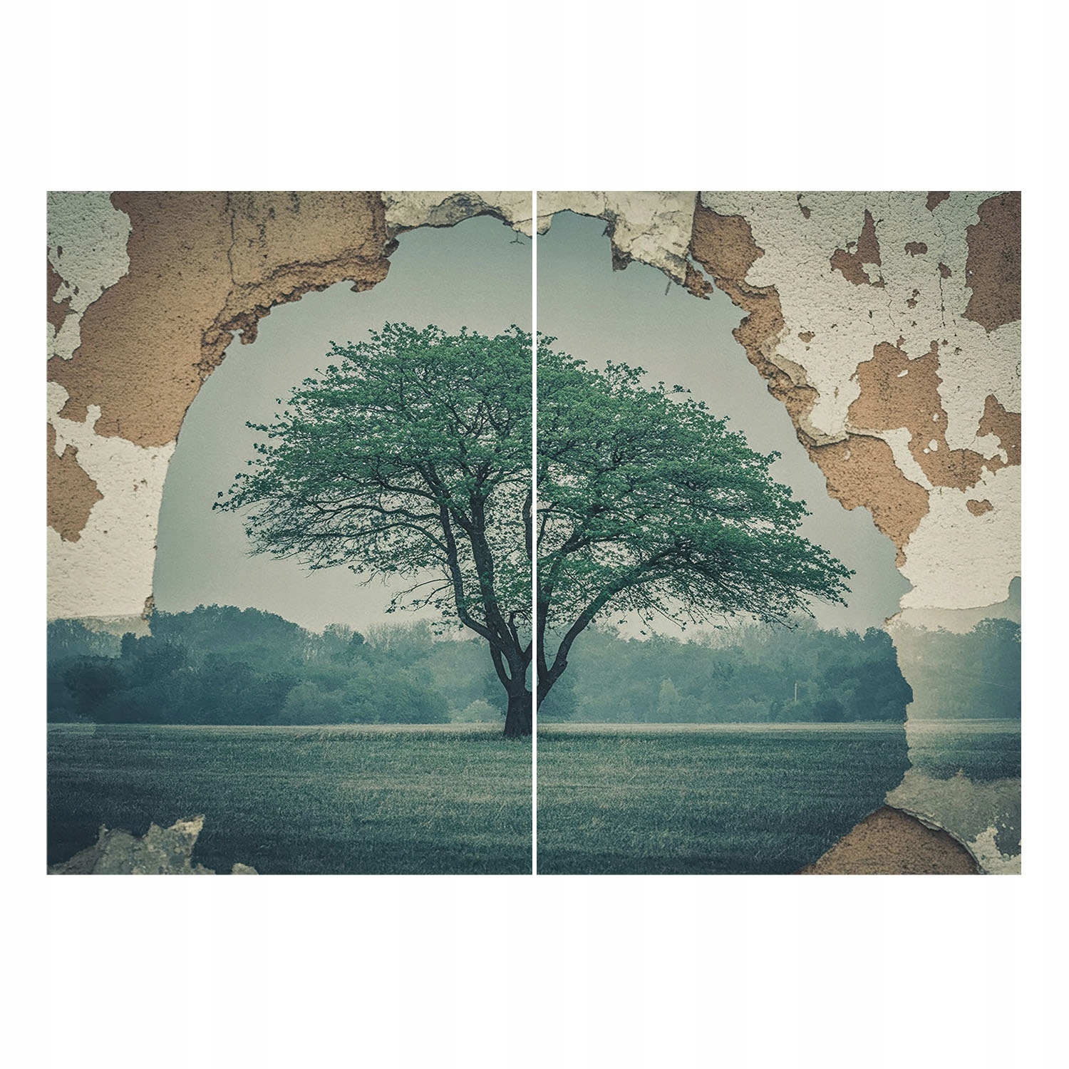 Designová fototapeta na zeď Flizelinová Samotný strom 208x146 lepidlo