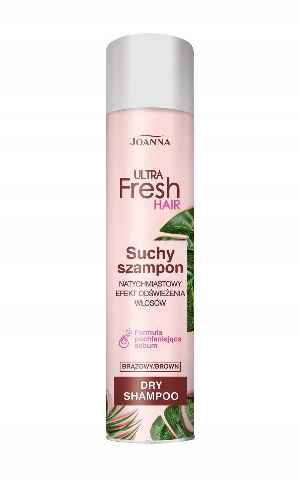 Ultra Fresh Hair Suchy Szampon Do Włosów Brown