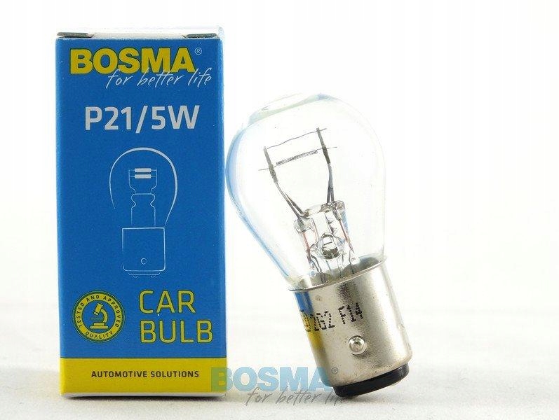 

Bosma Żarówka P21/5W 12V 21/5W BAY15D E2 Karton