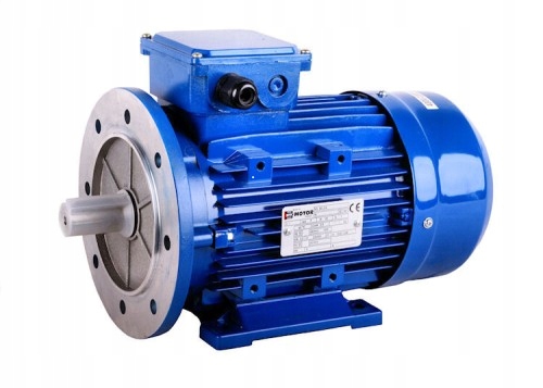 Silnik elektryczny 0,75kW 1400 obr 3 fazowy 230/400V Ms 80 2-4 B5