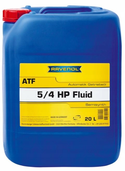 OLEJ PRZEKŁADNIOWY ATF 5/4 HP FLUID 20L