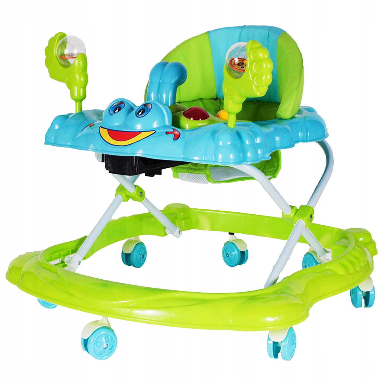 JEŹDZIK CHODZIK DLA DZIECI REGULACJA WYSOKOŚCI Z BLOKADĄ ŚMIESZEK Wiek dziecka 6 m +