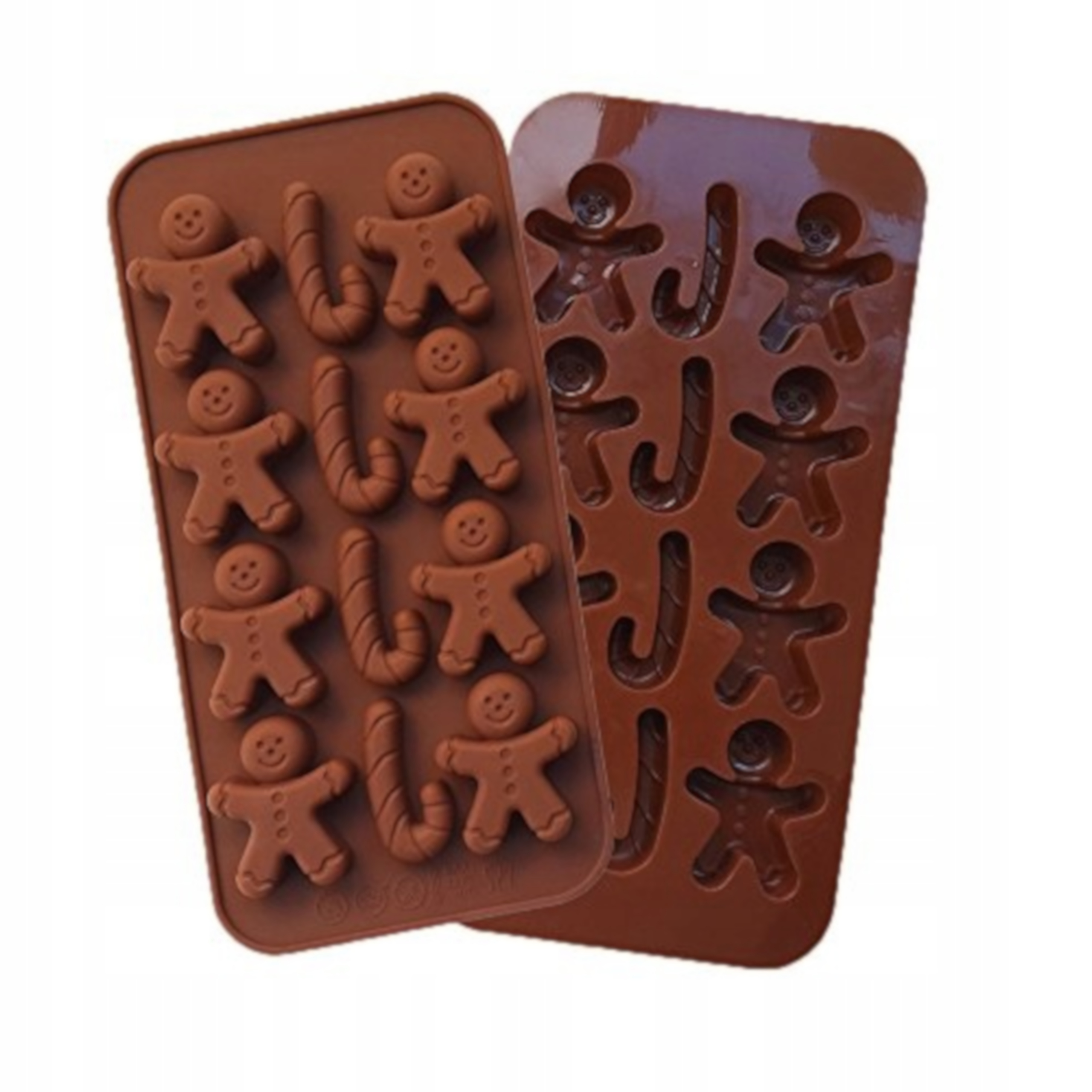 Forma silikonowa ŚWIĄTECZNA DO WOSKU MYDŁA ŻYWICY ODLEWU PIERNIKOWY LUDZIK