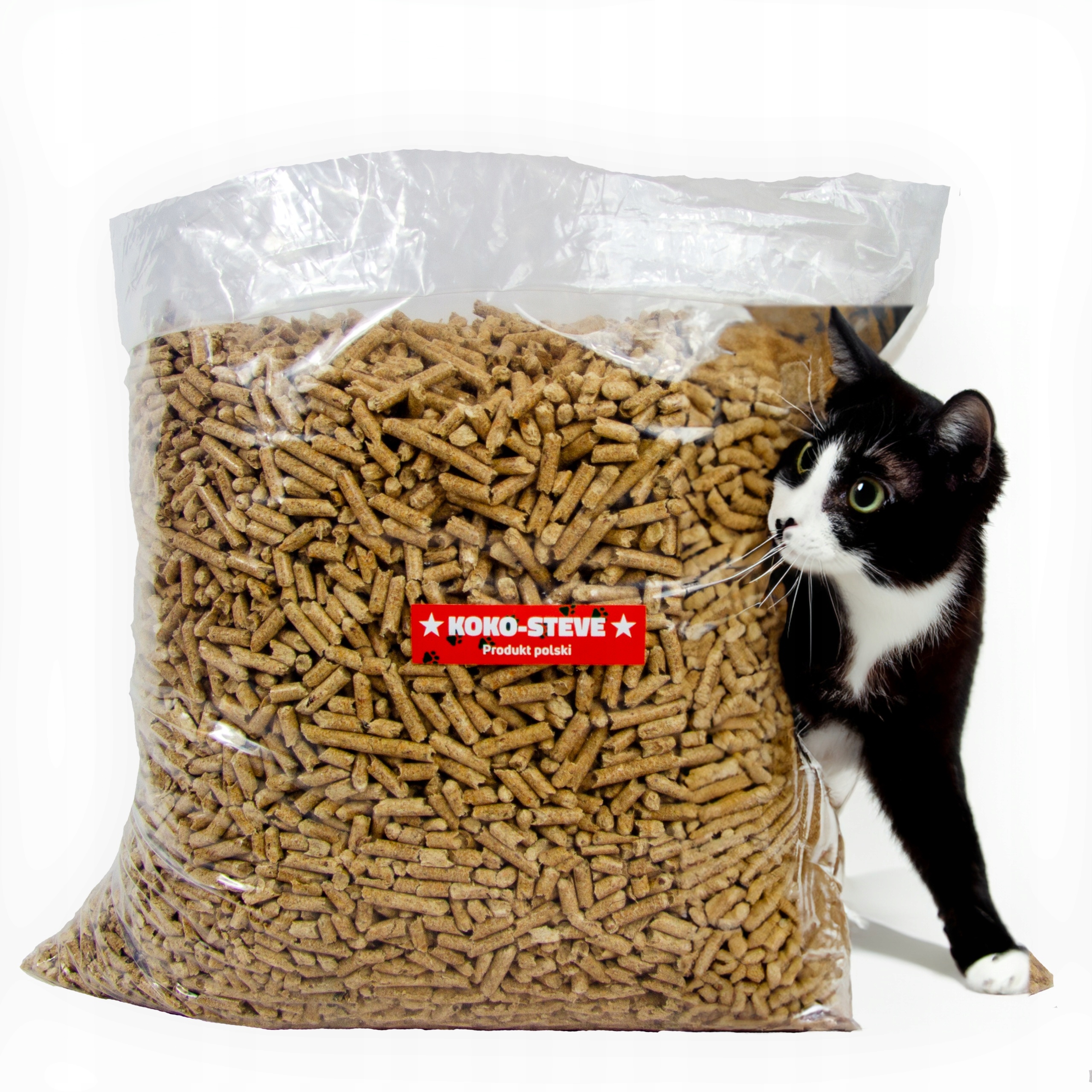 Levně Stelivo do kočičí toalety 100% přírodní a ekologický 15 kg Bio