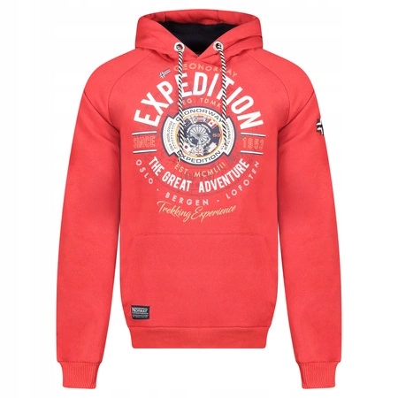 Polar pánská sportovní mikina teplá, outdoorová bavlněná do hor