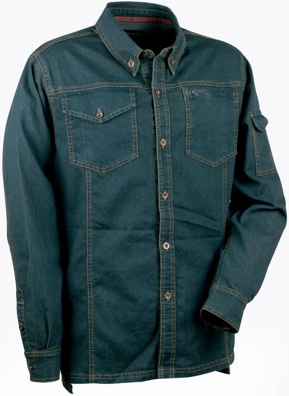 Koszula robocza Cofra BUCAREST, Kolor: Granatowy, Rozmiar: XL