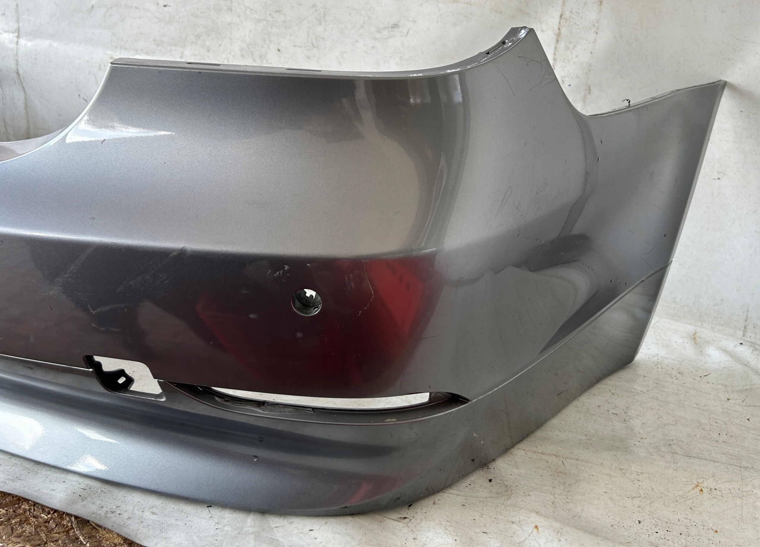 bumper rear part rear BMW 5 E60 sedan PDC