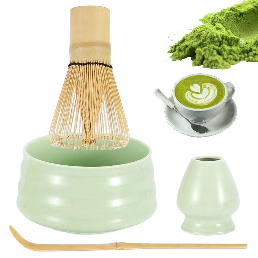Levně Tradiční Sada Pro Přípravu Matcha S Keramickým Držákem