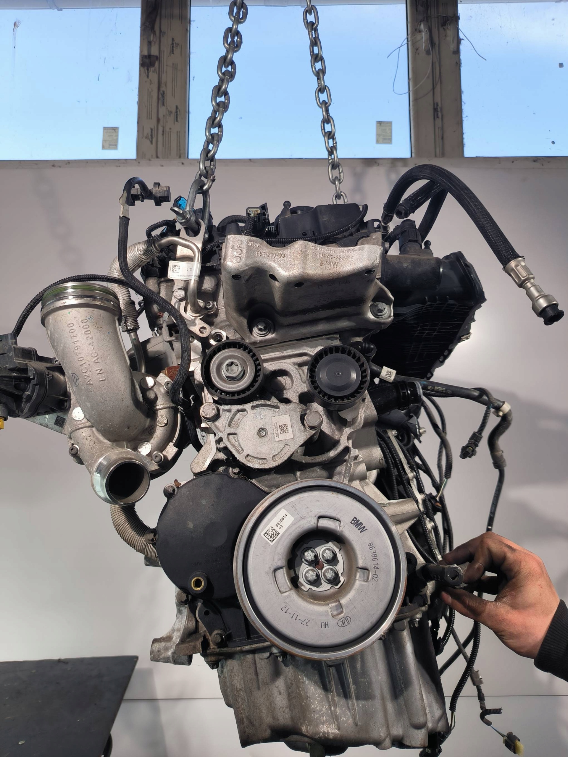 engine B38A15 1.5 MINI CLUBMAN II F54