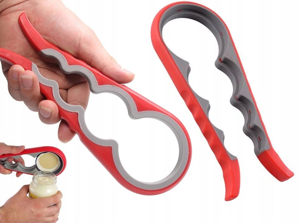 Otvírák Na Zavařovací Láhve Na Uzávěry Lahví Dekli Univerzální Nastavitelný 4v1