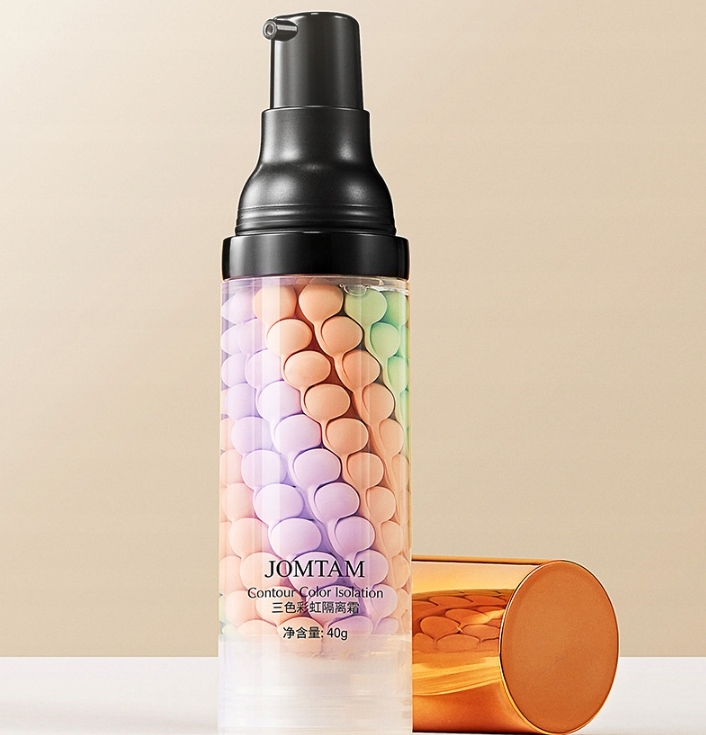 JOMTAM Trójkolorowa baza do twarzy podkład do makija Marka bez marki