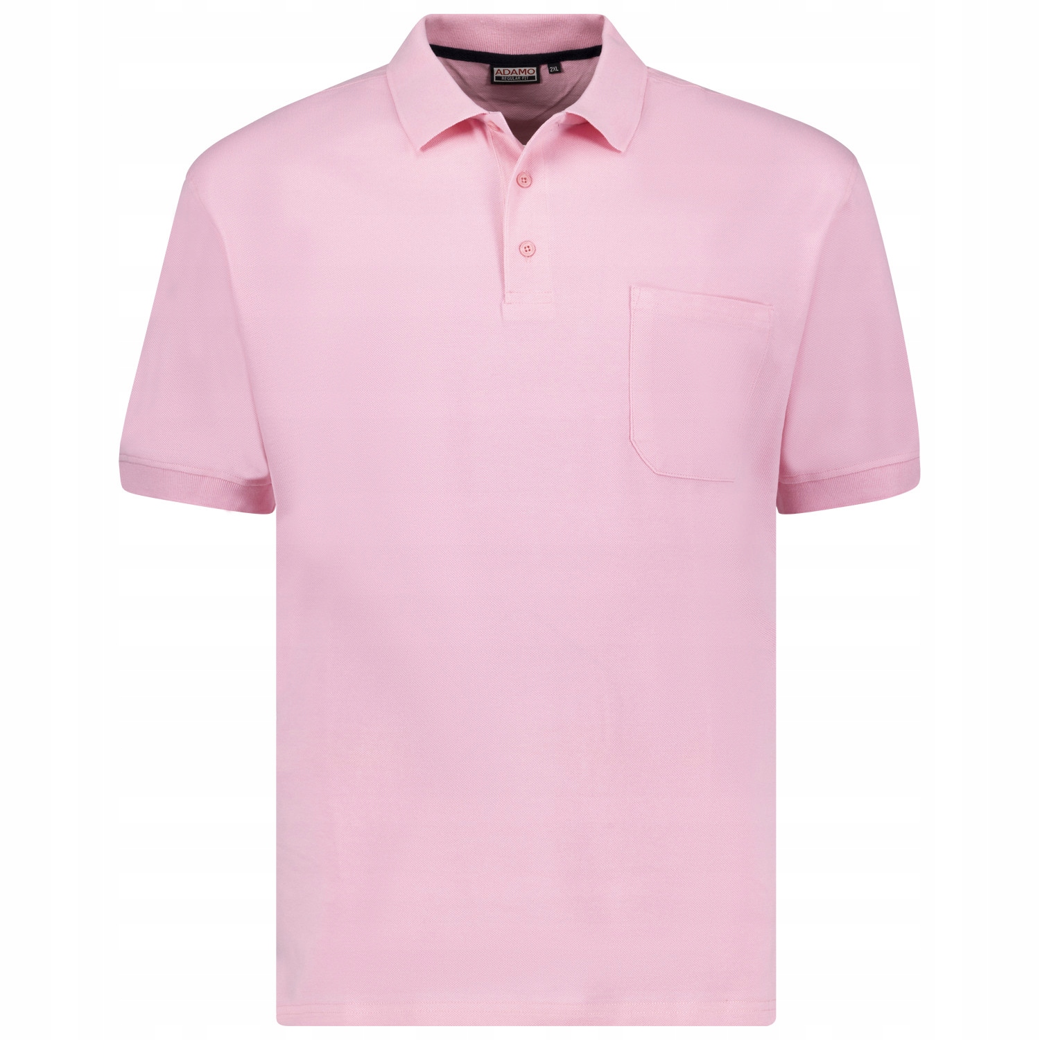 Adamo polokošile pánská 139311 nadměrné velikosti 4XL růžová