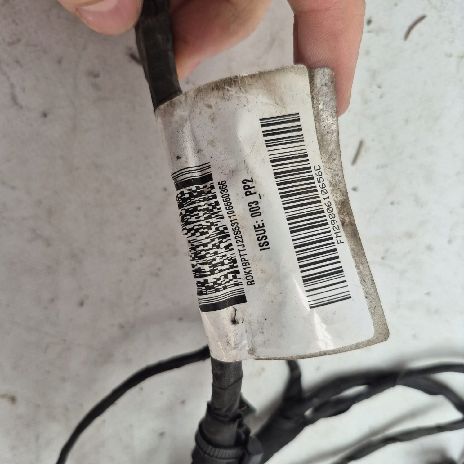 FISKER OCEAN bundle wiring PDC KAMERA front front