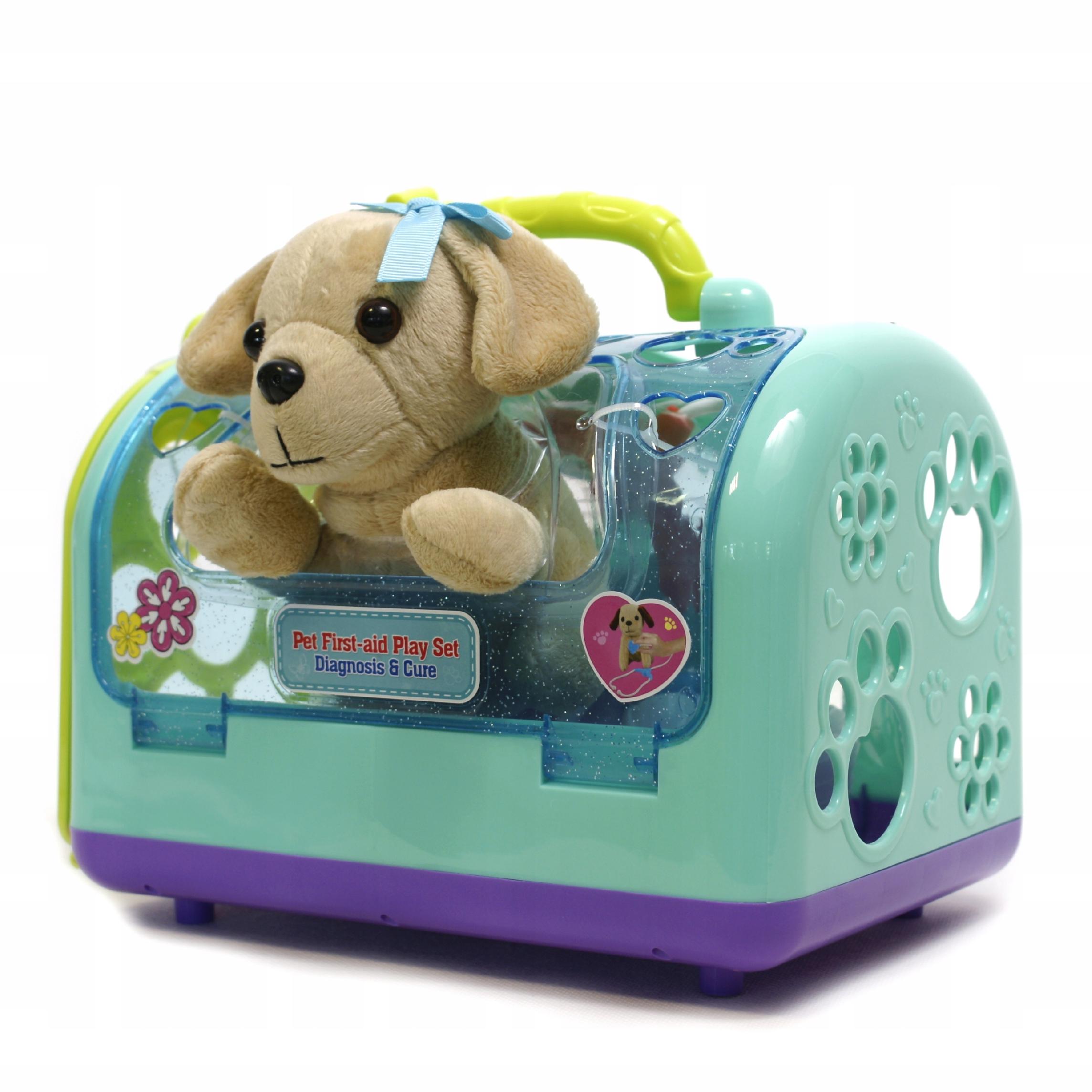 

Piesek Maskotka Zwierzątko Zestaw Mały Weterynarz