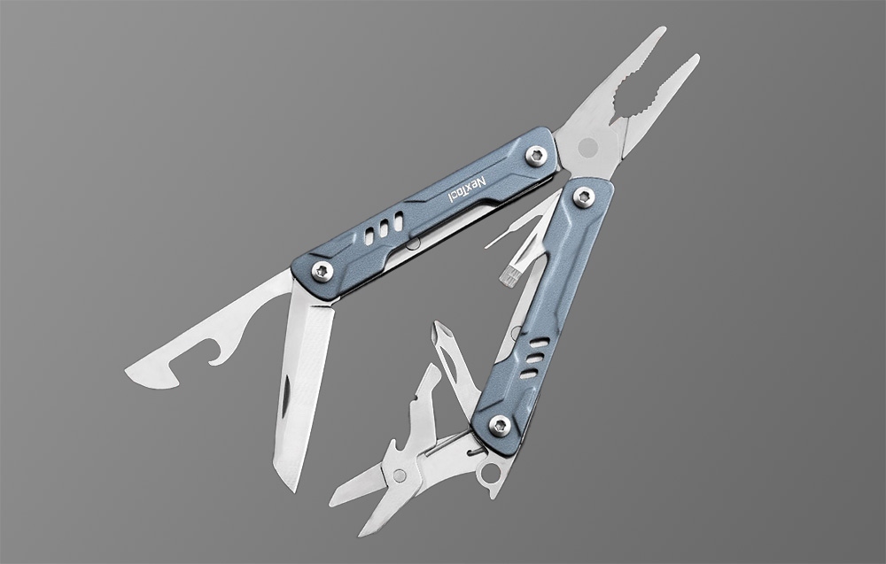 NEXTOOL MULTITOOL NARZĘDZIE WIELOFUNKCYJNE ZESTAW 10W1 SCYZORYK SURVIVALOWY Marka NexTool