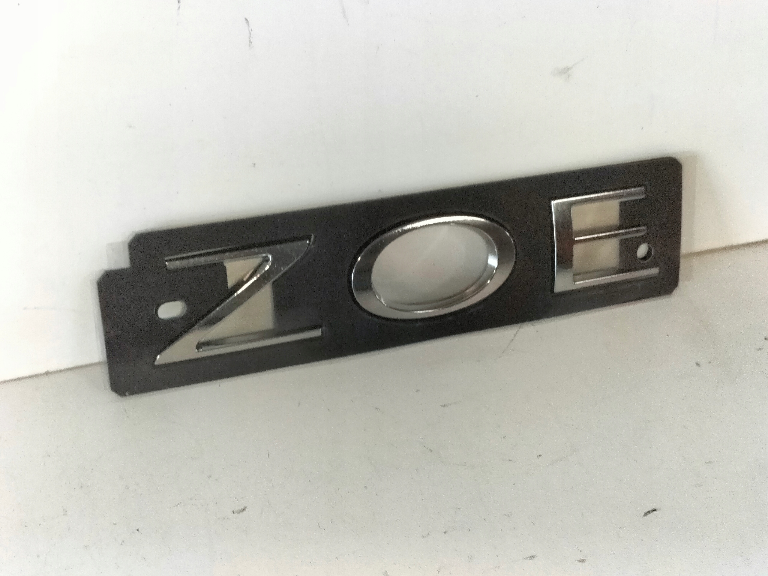 logo napis emblemat rear part RENAULT ZOE