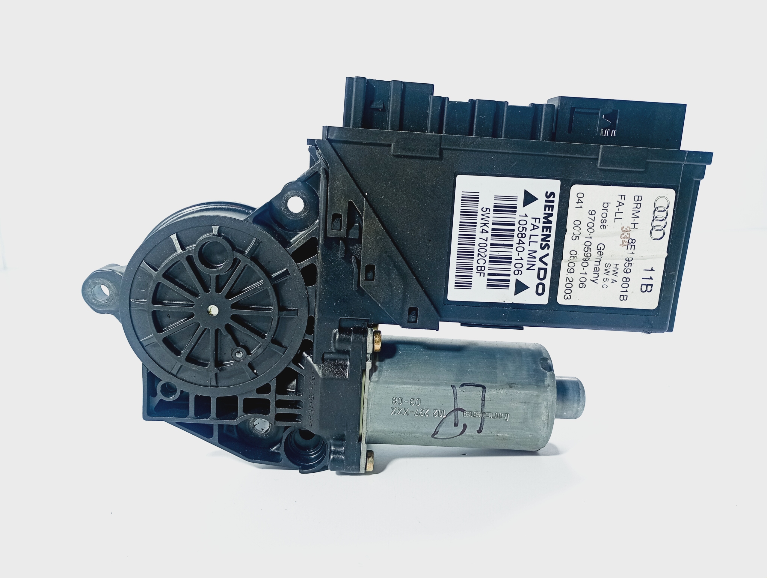 mini motor windows left front OE 8E1959801B Audi A4 B6 00-06
