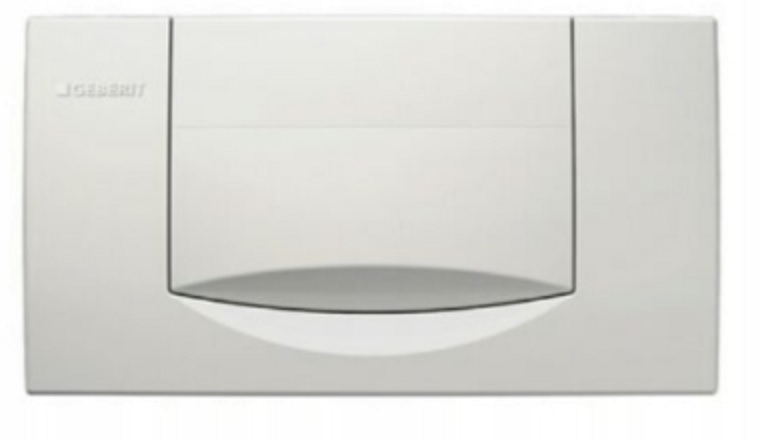 Přední klapka pro tlačítko Geberit 200F 115.222.11.1 bílá