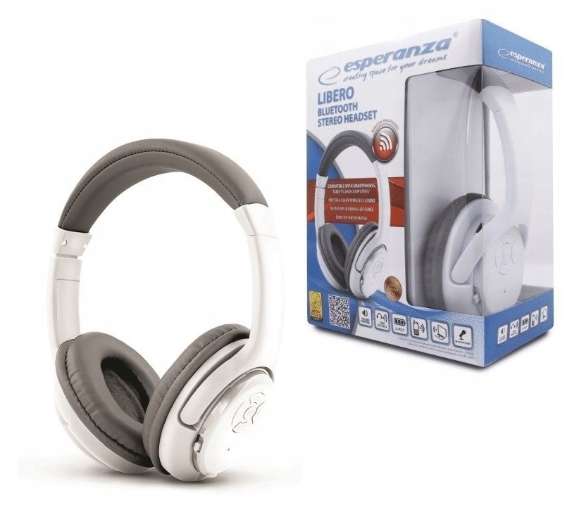 

Słuchawki Nauszne Bezprzewodowe Bluetooth Mikrofon