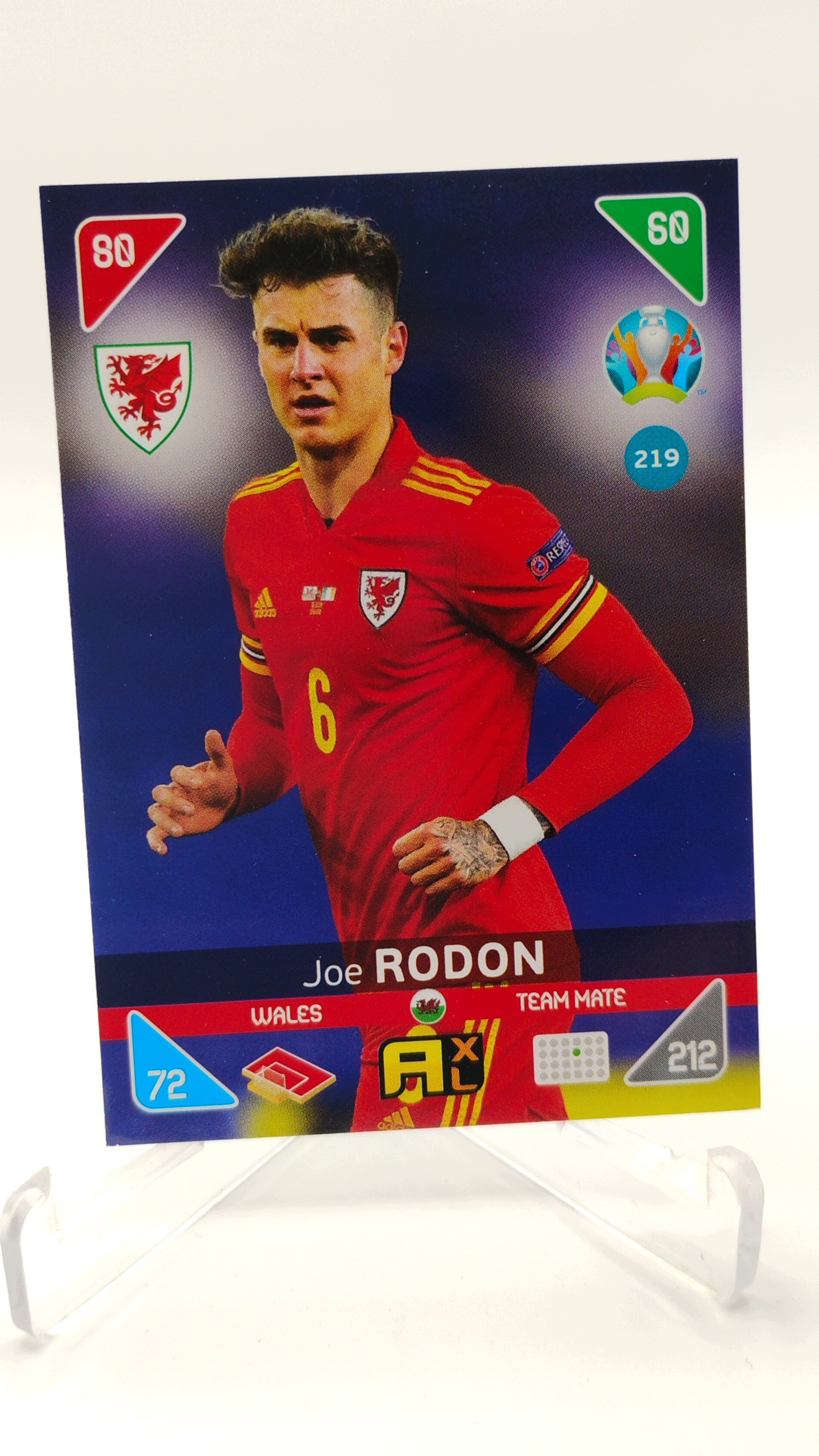 Panini Euro 2020 Kick Off 2021 Team Mate 219 Joe Rodon Walia