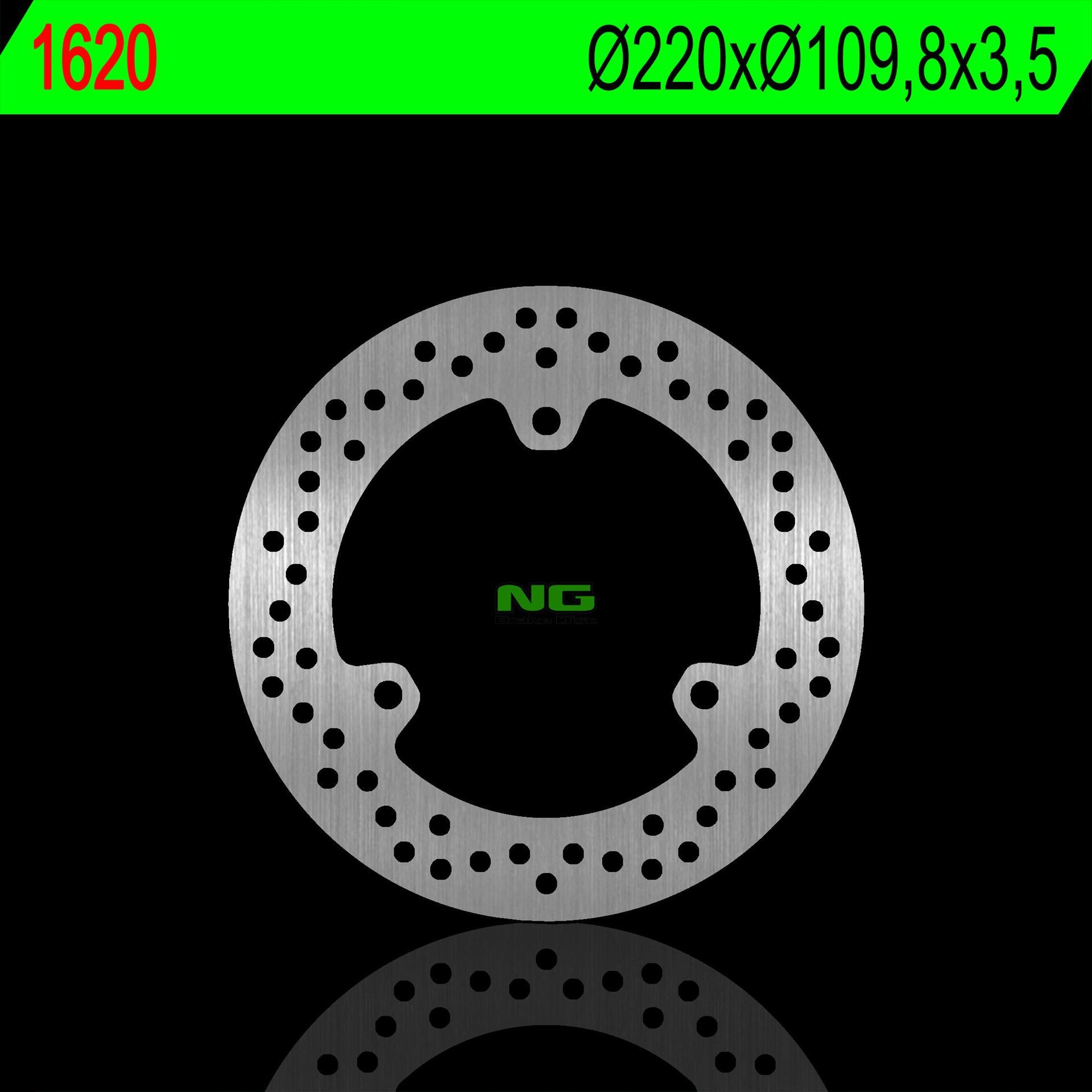 Ng Predný Brzdový Kotúč Yamaha Tricity/abs 14-18 (220X109,8X3,5 MM) (3X10,