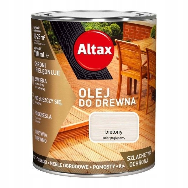 

Altax Olej do Drewna 0,75l Bielony