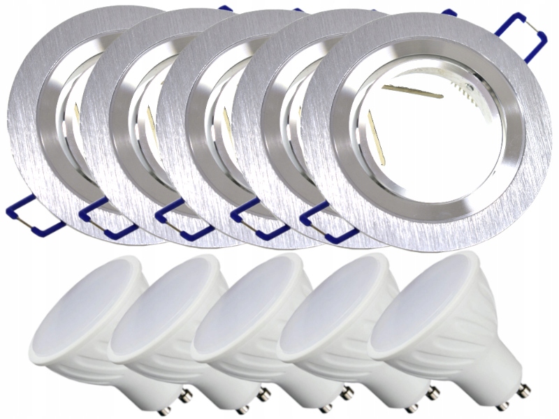 Sada stropních svítidel Halogen 5 x žárovky 5,5 W