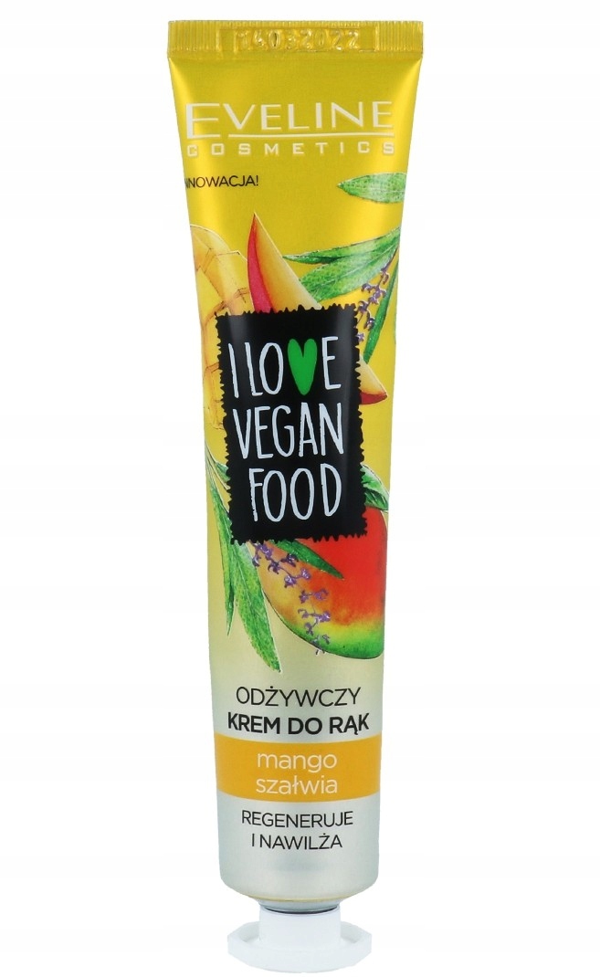 

Eveline I Love Vegan Food Krem Do Rąk Mango 50ml