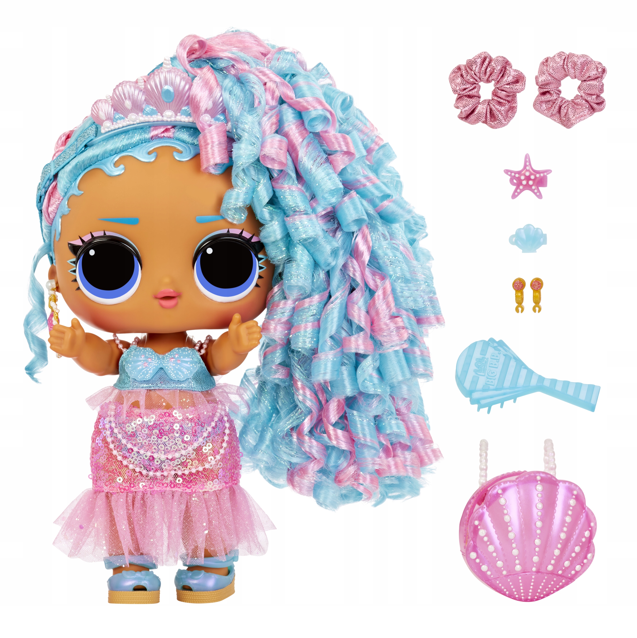 

Lol Big Baby Hair Lalka Splash Queen Z Włosami
