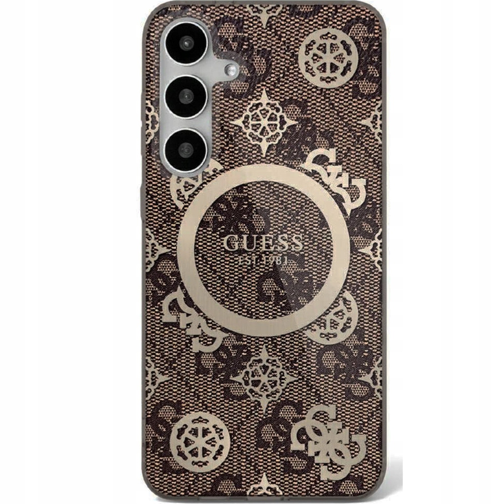 Pouzdro pro Galaxy S25, MagSafe, Guess, stylový obal, tvrdé pouzdro, obal