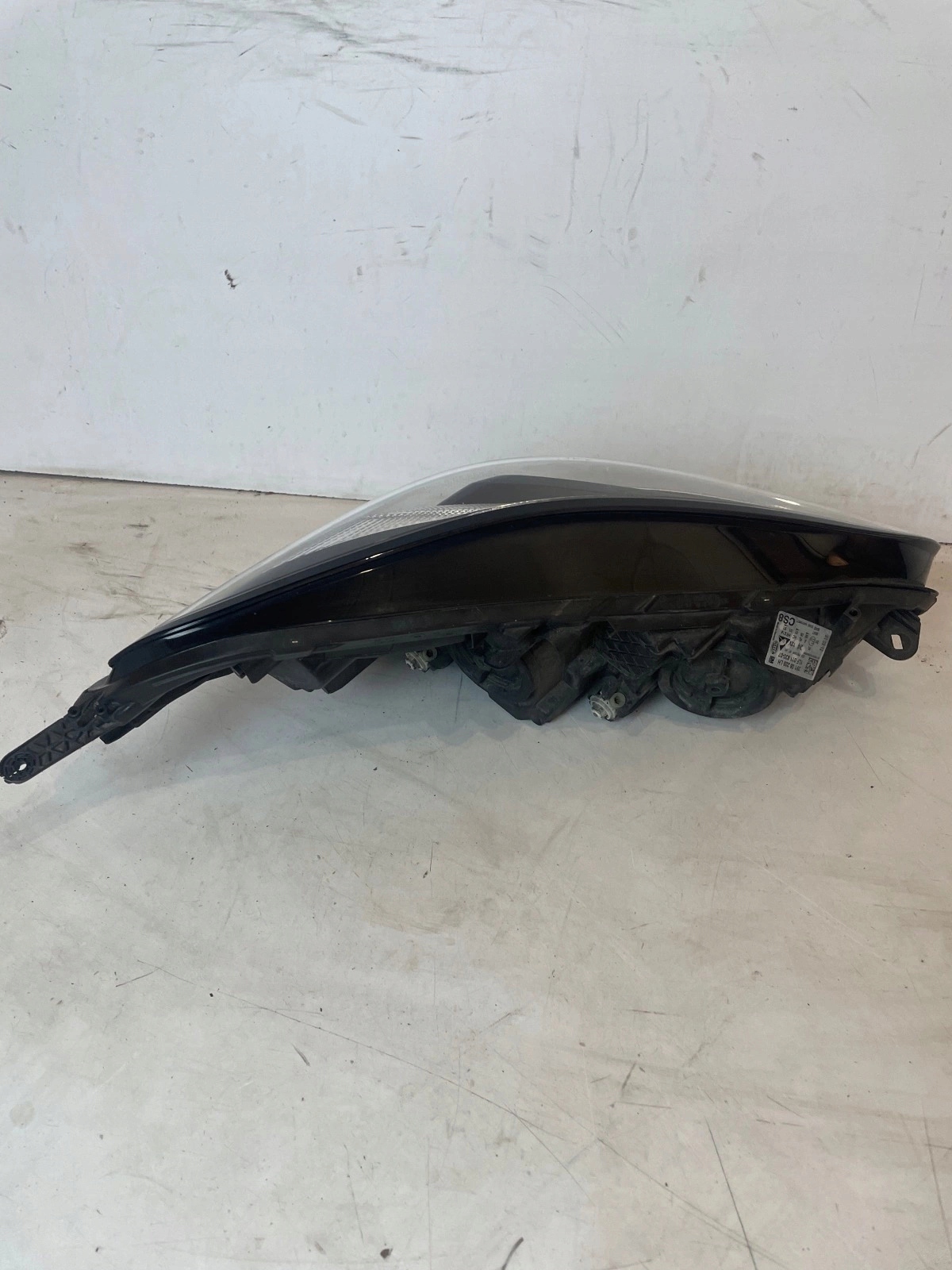 light front front left Opel Corsa E UK Anglik