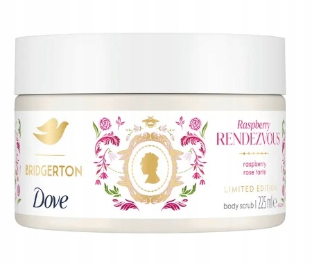 Dove Raspberry Rendezvous Bridgerton malinowy peeling do ciała 225ml