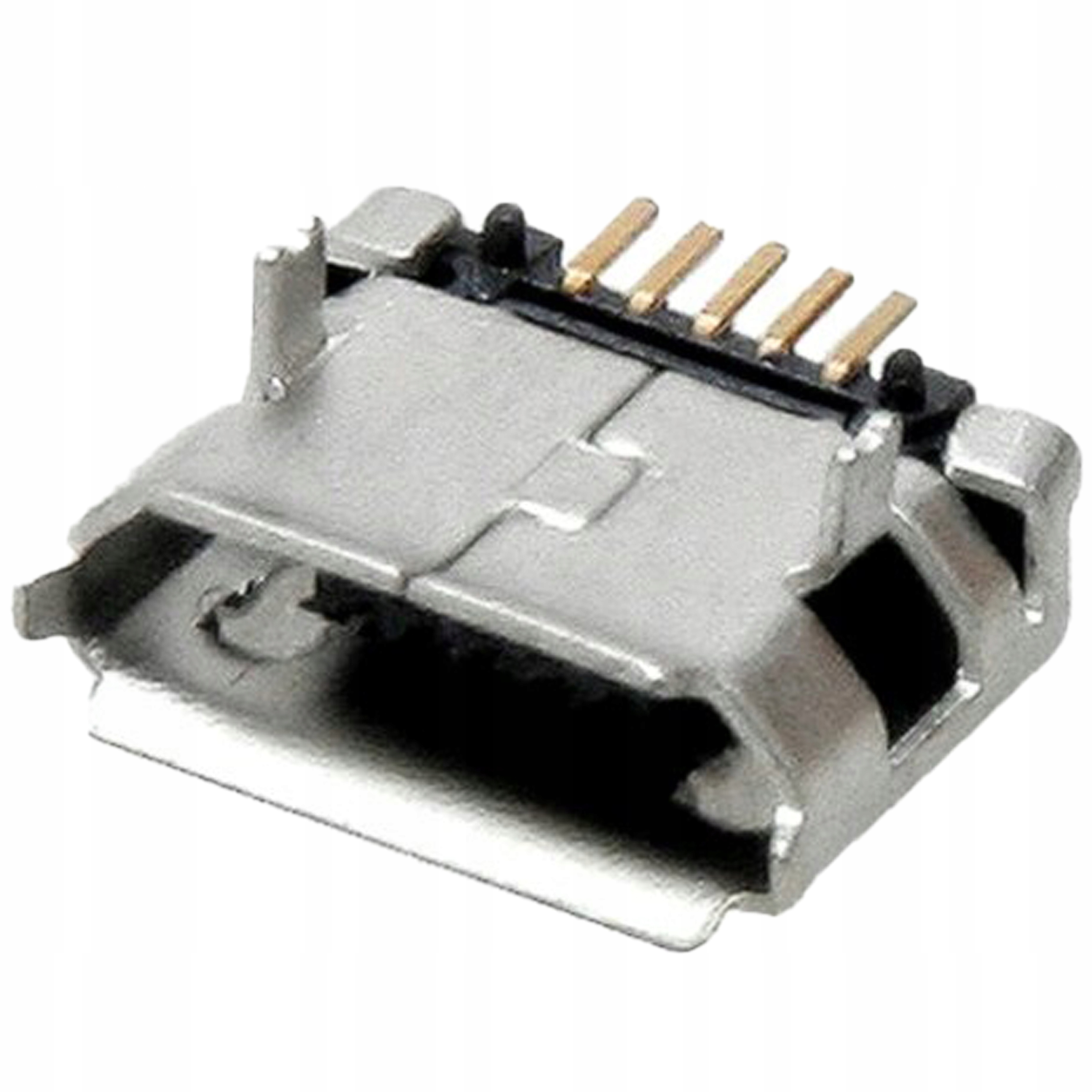 GNIAZDO MICRO USB TYP B MONTAŻ SMD GSM 5PIN DO LUTOWANIA PŁYTY TABLET NAVI