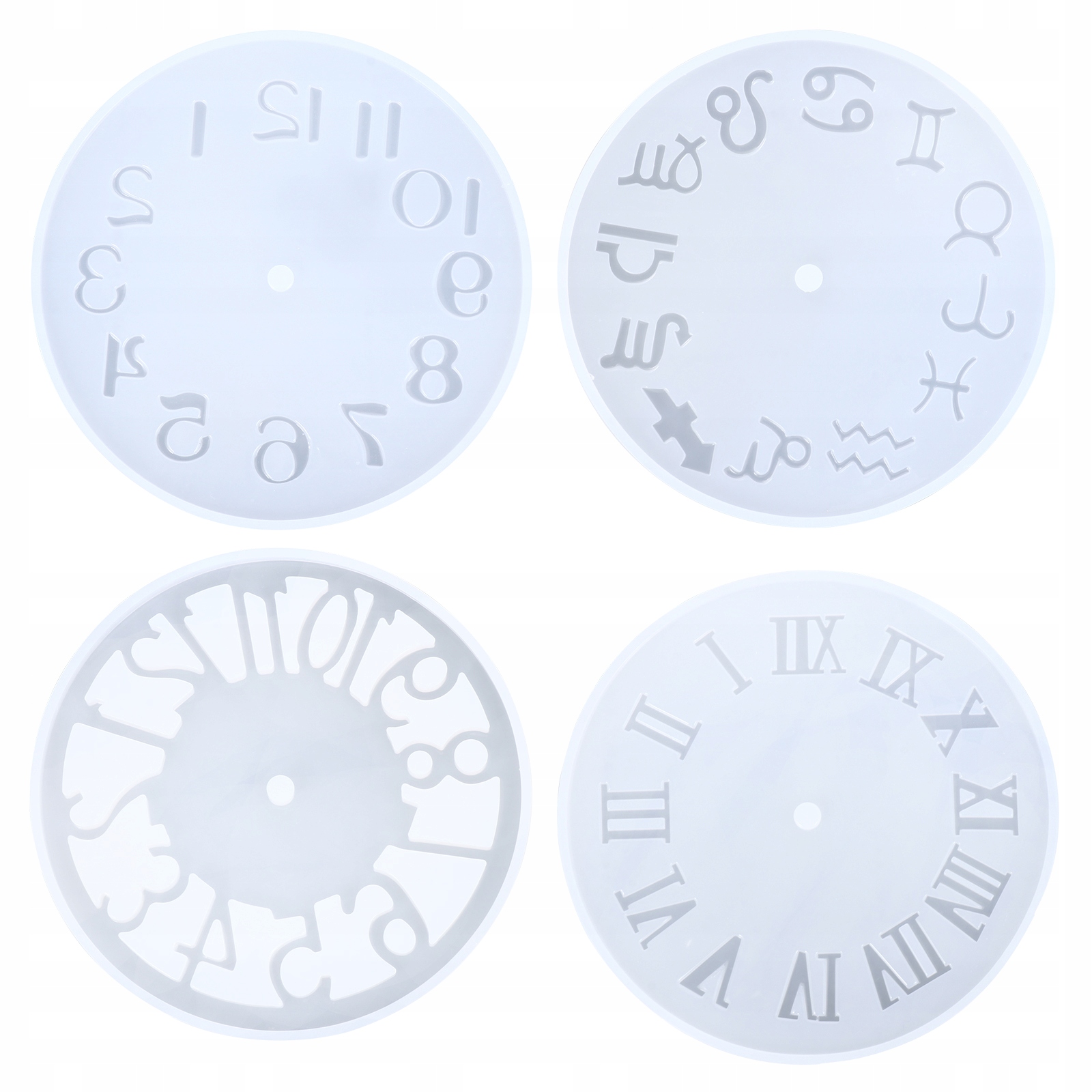 Form epoksydowych Żywica zegar formy