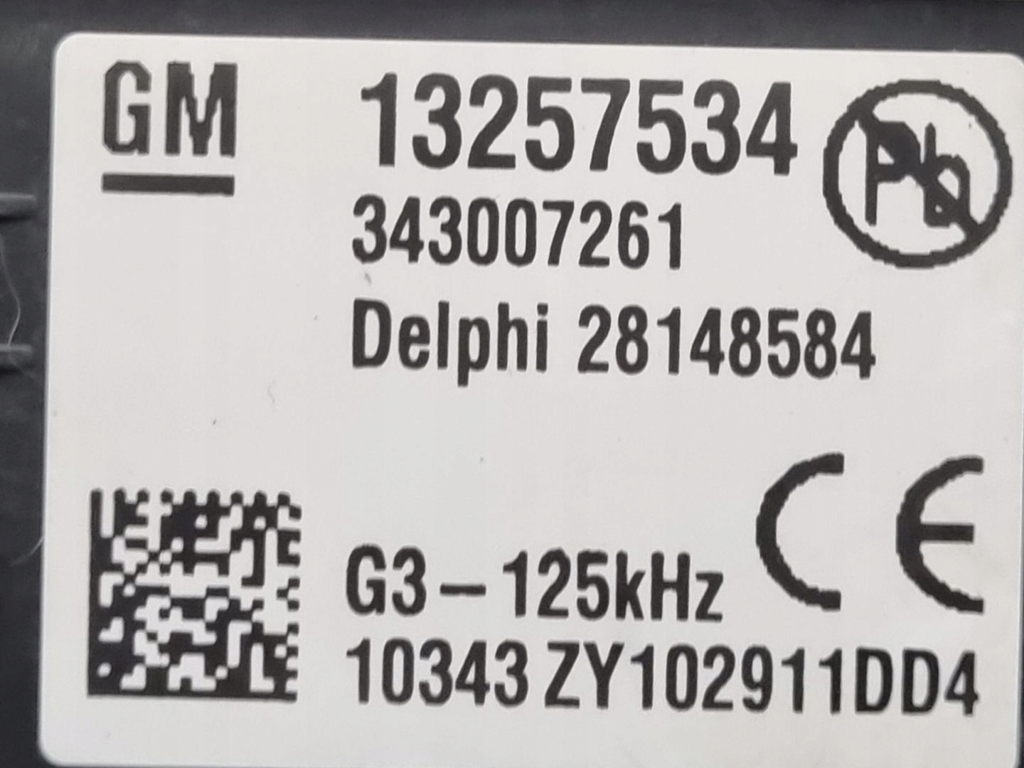 DEVIO LUCI TERGICRISTALLO TERGI Opel Meriva B 2011 13257534