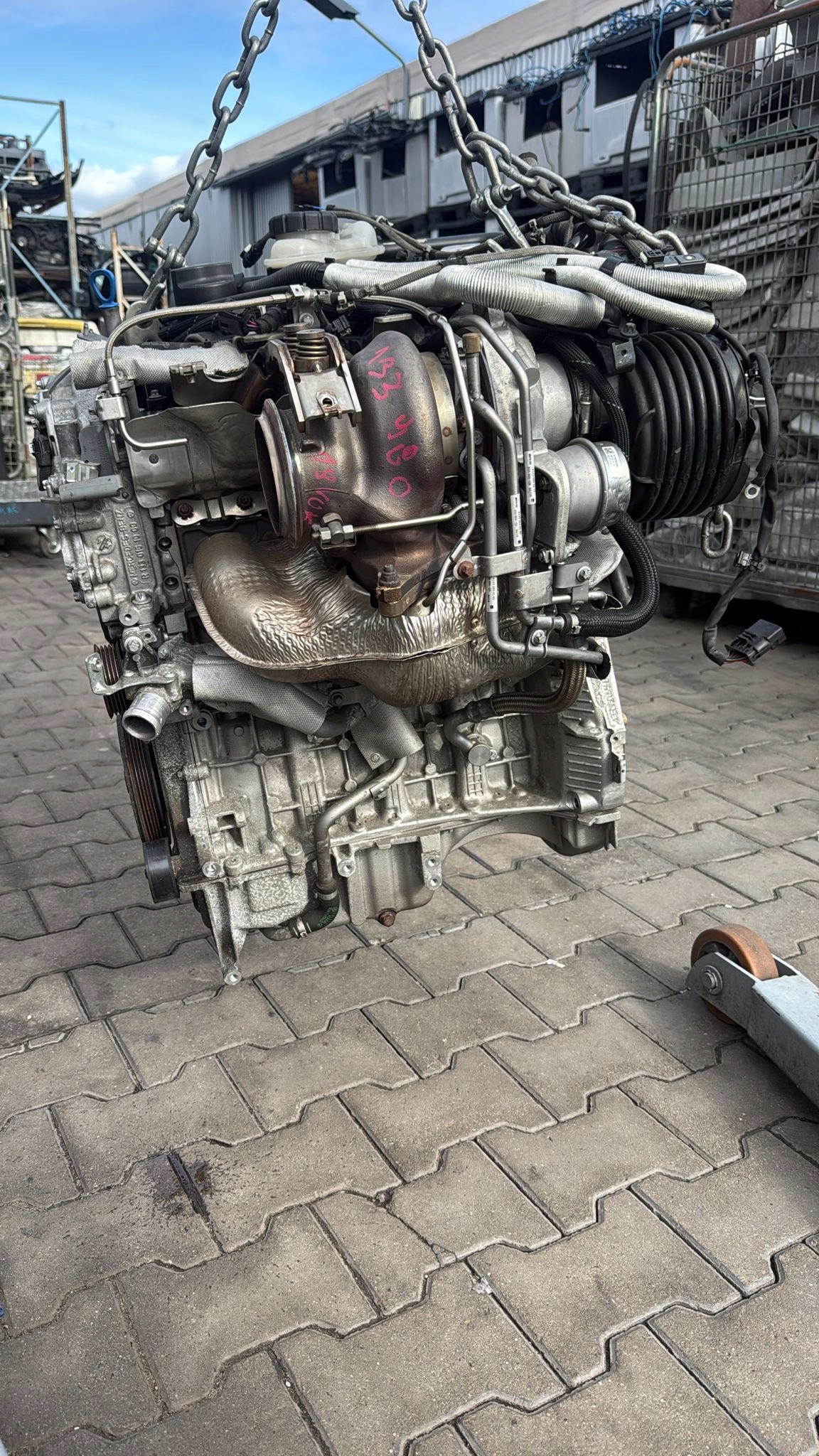 engine complete MERCEDES A45 AMG 133980 19 ROK 50TYS KM