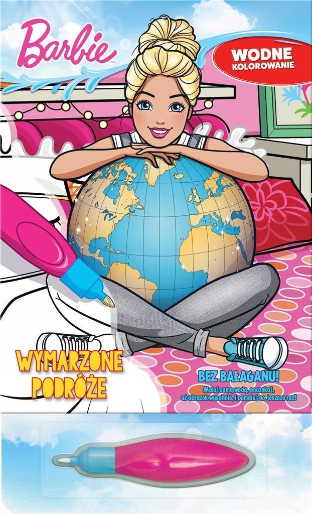 

Barbie. Wodne Kolorowanie. Wymarzone Podróże