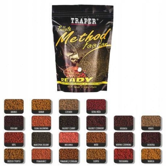 Traper Mf Pellet Ready 2/500 Halibut Red