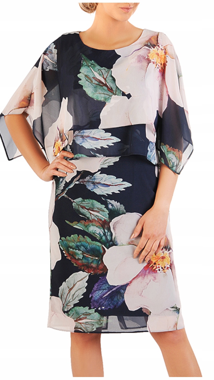 Šaty Tina II 56 let na svatební hostina, elegantní na slavnostní přijímání