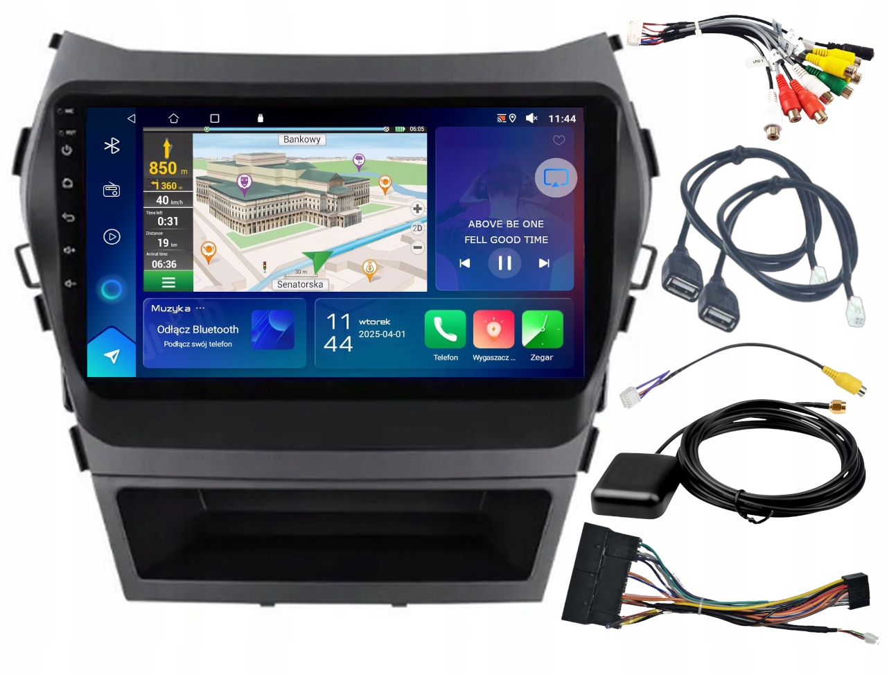 Autorádio Hyundai Sante Fe IX45 2013-2017 Wifi Carplay Usb 2GB 64GB